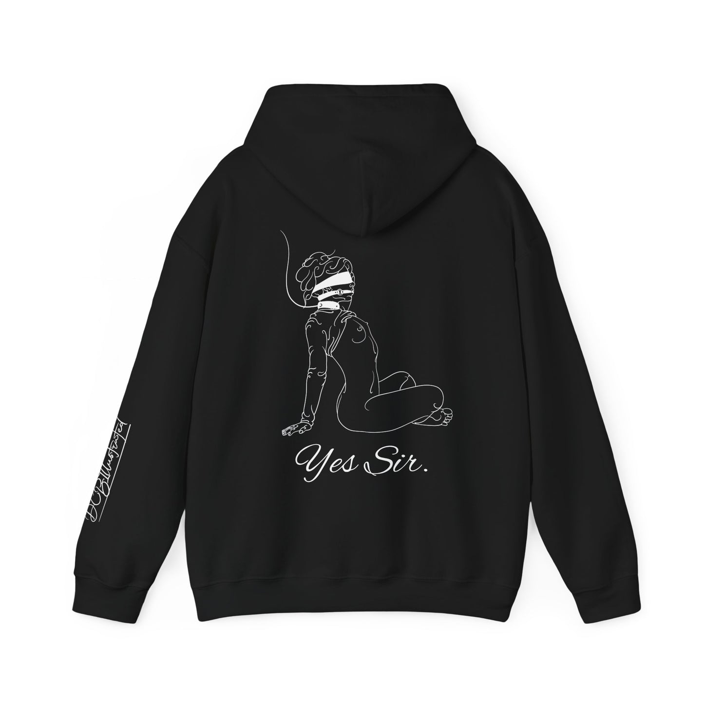 Yes Sir DCB Line Art Unisex Heavy Blend™ Hooded Sweatshirt '