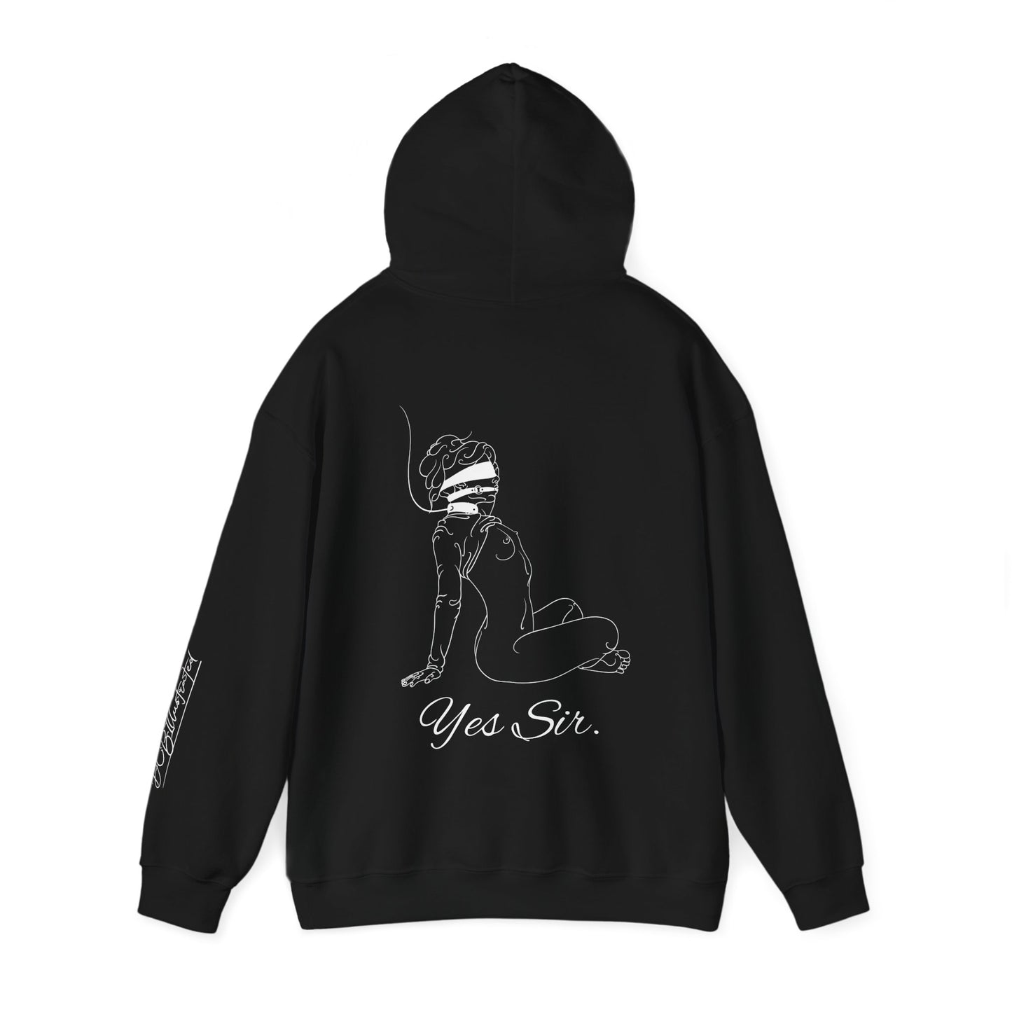 Yes Sir DCB Line Art Unisex Heavy Blend™ Hooded Sweatshirt '