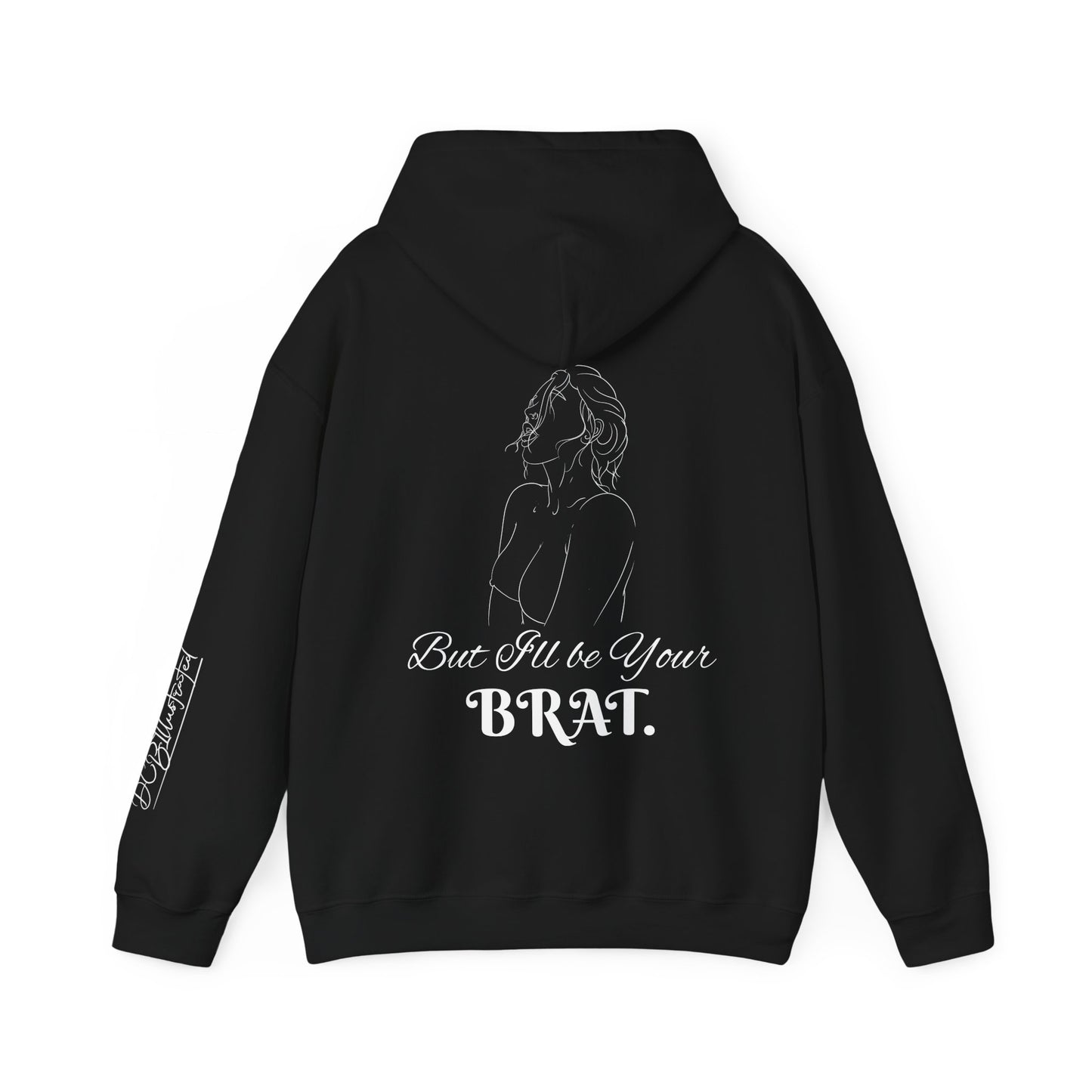 Brat DCB Line Art Unisex Heavy Blend™ Hooded Sweatshirt '