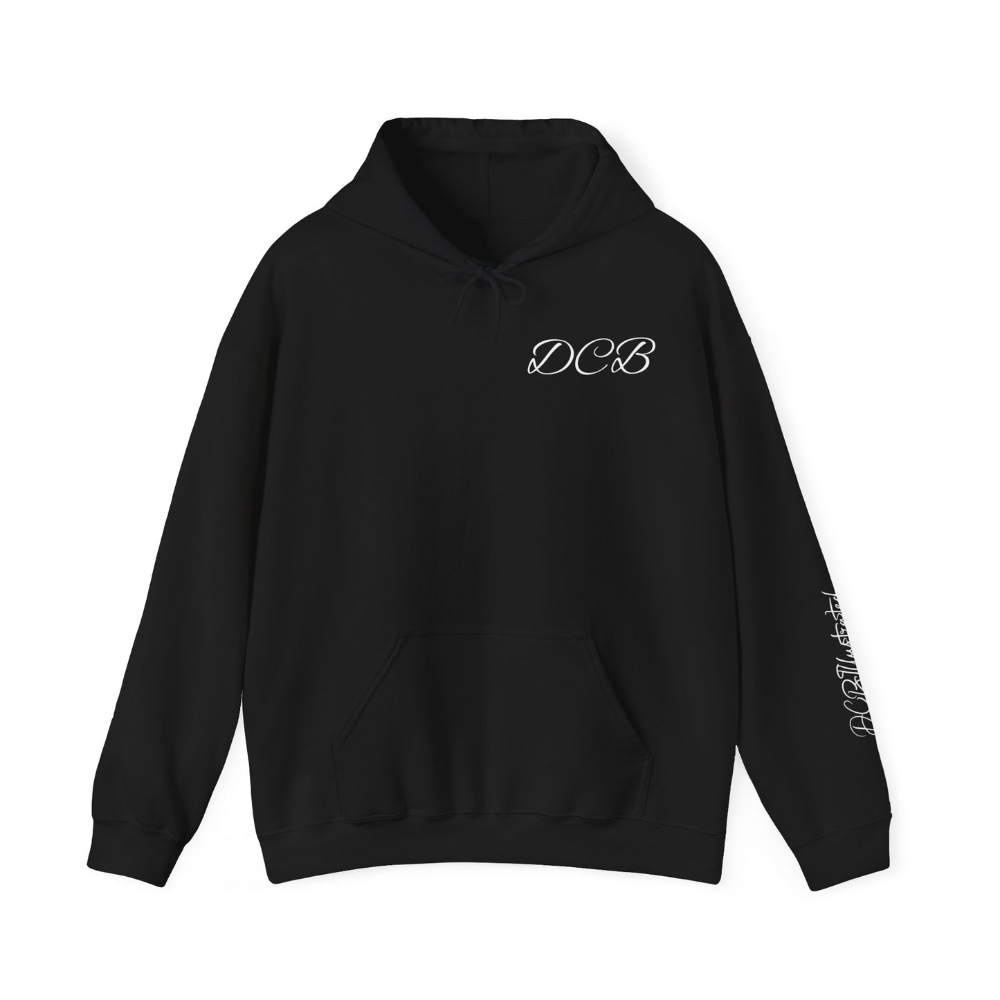 DCB Line Art Unisex Heavy Blend™ Hooded Sweatshirt Design 3