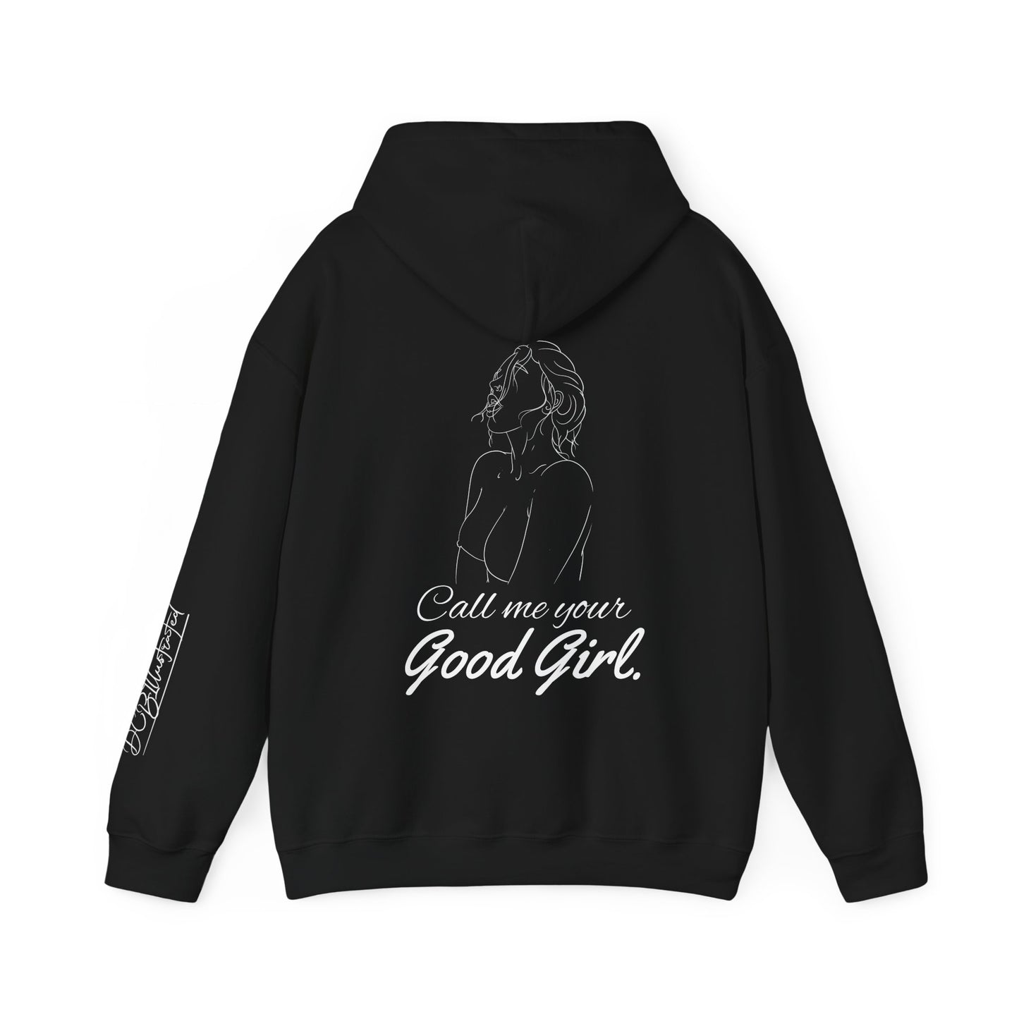 Good Girl DCB Line Art Unisex Heavy Blend™ Hooded Sweatshirt '