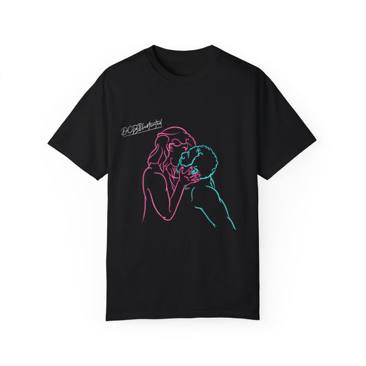 DCB Neon Unisex Garment-Dyed T-shirt Design 3