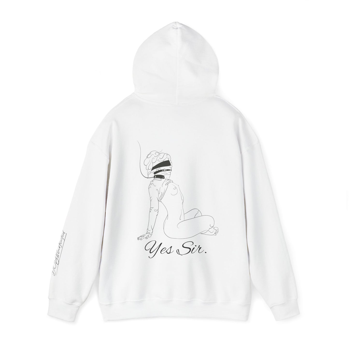 Yes Sir DCB Line Art Unisex Heavy Blend™ Hooded Sweatshirt '