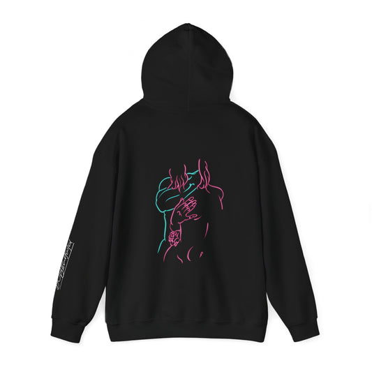 DCB Neon Unisex Heavy Blend™ Hooded Sweatshirt Design 4