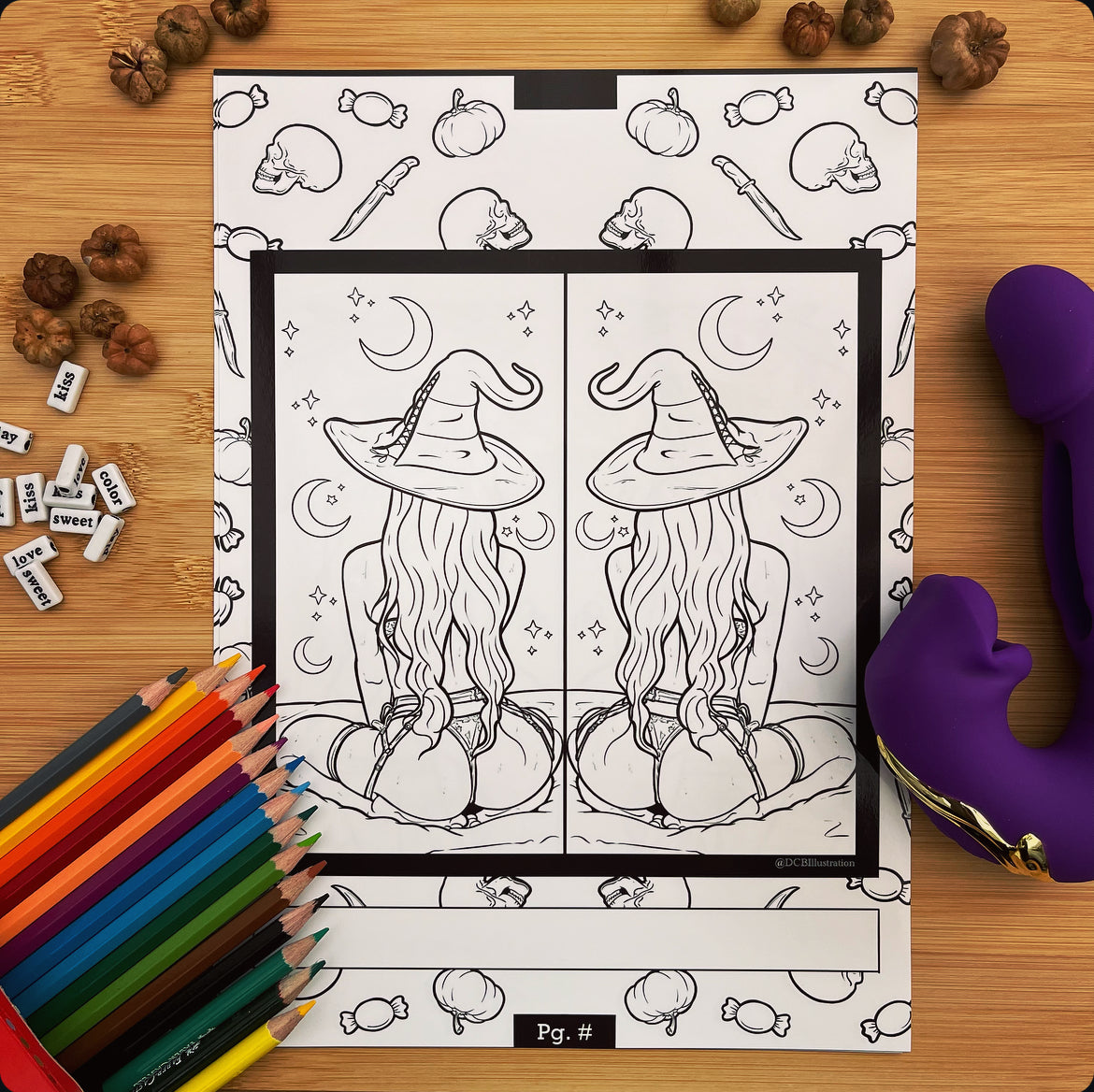 [Oct/24] PHYSICAL EDITION DCB Illustration Colouring Book #1