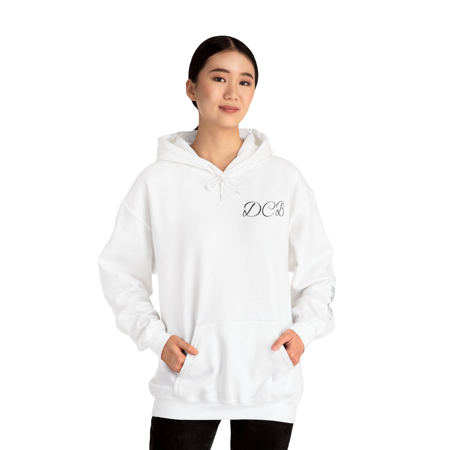 DCB Line Art Unisex Heavy Blend™ Hooded Sweatshirt Design 3