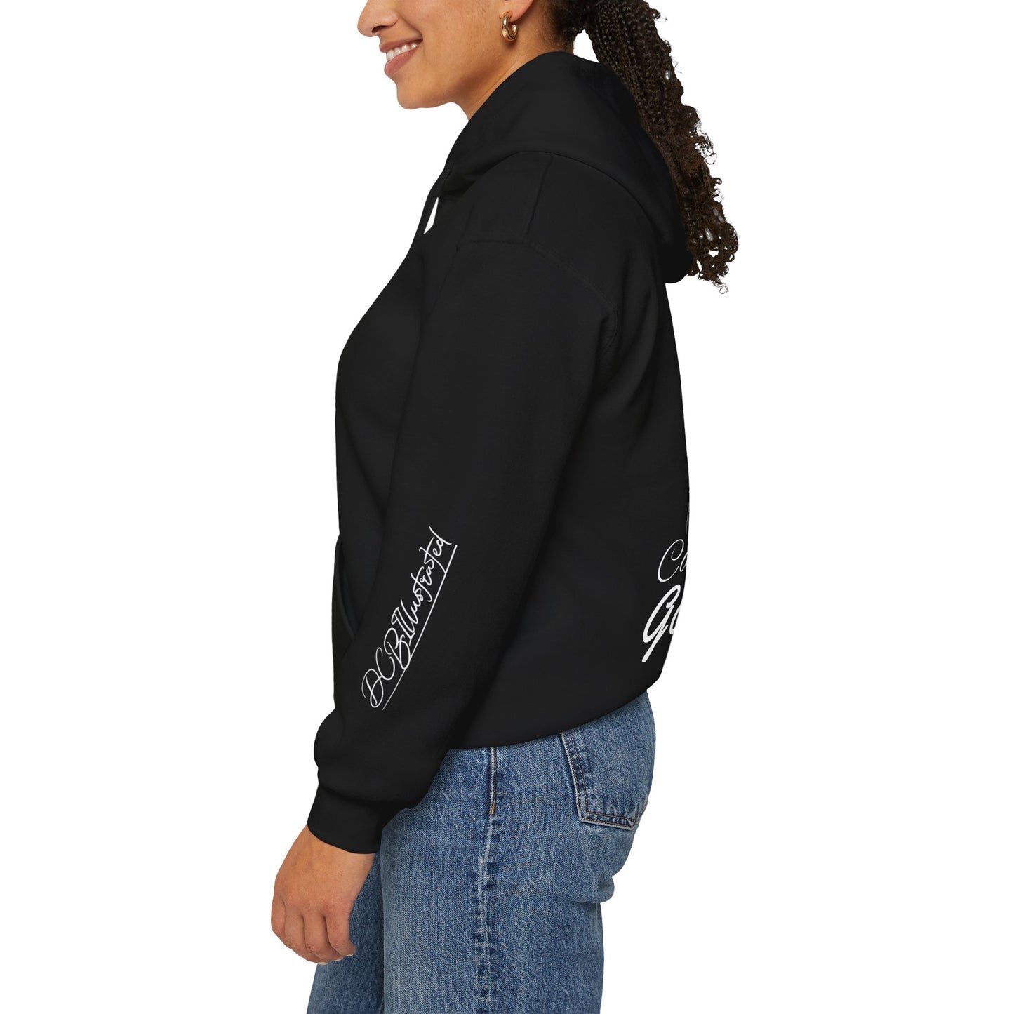 Good Girl DCB Line Art Unisex Heavy Blend™ Hooded Sweatshirt '