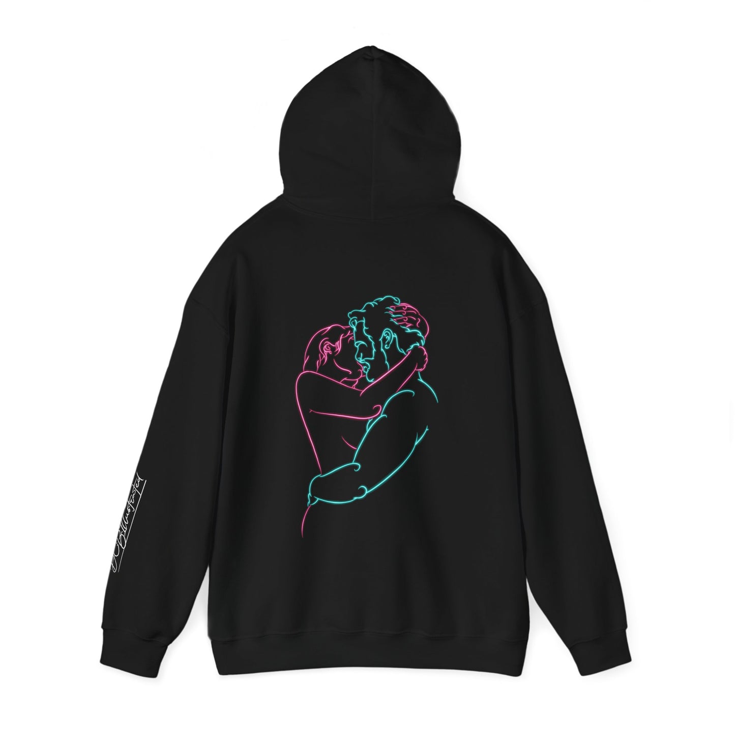 DCB Neon Unisex Heavy Blend™ Hooded Sweatshirt Design 2